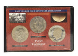 American Coin Treasure Philadelphia, Denver & San Francisco Eisenhower Dollar -