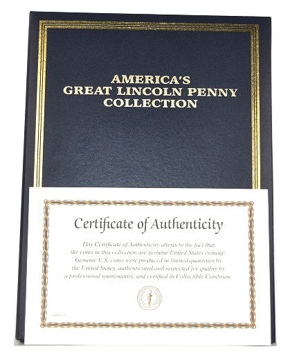 American Coin Treasure 1909-2017 America's Great Lincoln Penny Collection -