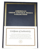 American Coin Treasure 1909-2017 America's Great Lincoln Penny Collection -