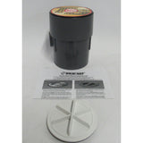Oatey True Set Adjustable PVC In Floor Drain TP432N 4" w/5" Round NI BR STR RG -