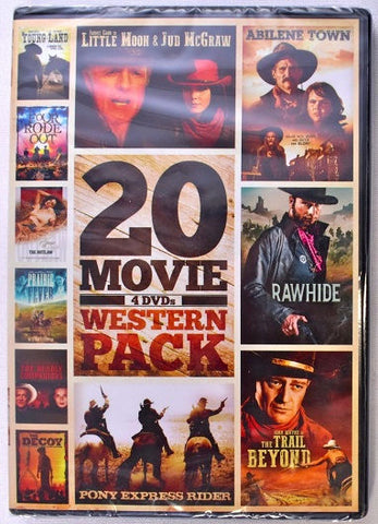 20 Movies Western Pack DVD -