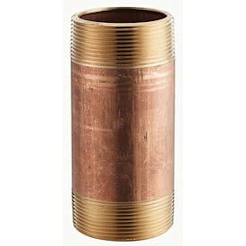 Merit Brass 2002-250 Brass Pipe Nipple 1/8" X 2-1/2", Case of 21 -