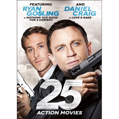 25 Action Movies DVD -