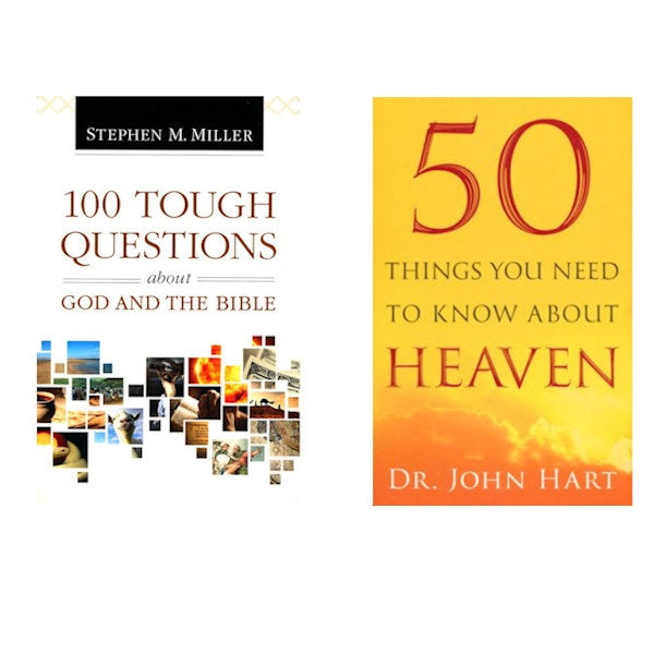 100 Tough Questions About God.../50 Things You Need to Know About Heaven -
