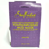 Shea Moisture Kukui Nut & Grapeseed Oils Youth-Infusing Face Mud Mask, 12-Pack -