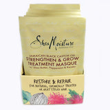 Shea Moisture Jamaican Black Castor Oil Strengthen & Restore Treatment, 12-Pack -