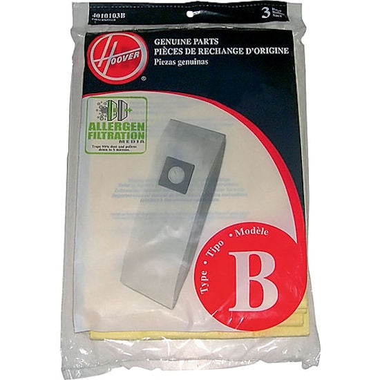 Hoover Type B Allergen Bag, 3 Per Pack -