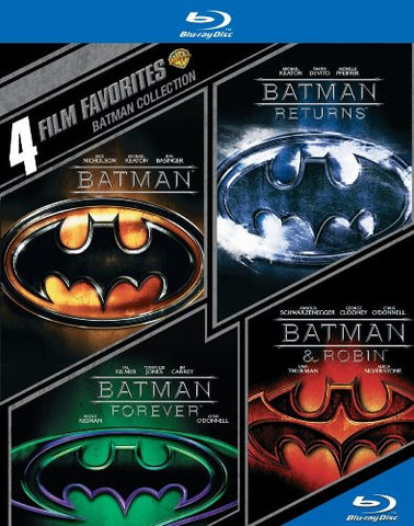 Batman / Batman Returns / Batman Forever / Batman & Robin Blu-ray -