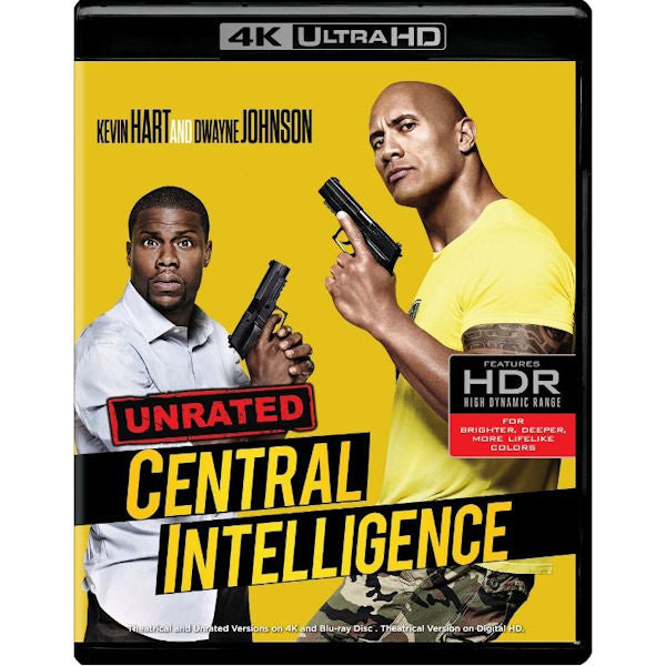 Central Intelligence 4K Ultra HD + Blu-ray Kevin Hart -
