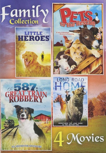 4 Movie Family Collection 3 DVD Michael Ansara, Greg Evigan, George Hamilton -