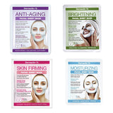 Pack of 4 Dermactin-TS Anti-aging, Brightening, Moisturizing, Skin Firming Masks -