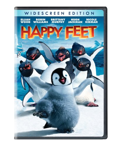 Happy Feet DVD Widescreen Elijah Wood, Robin Williams - Brand New -