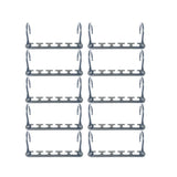 Hanger Max New & Improved, Pack of Triples,The Closet Space for Easy -10 Pack -