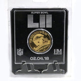Philadelphia Eagles Super Bowl LII Champs Gold Coin Etched Acrylic -