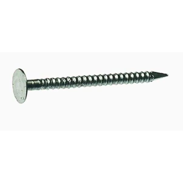 Fas-n-Rite 1-lb 12.5-Gauge 1.5-in Electro-Galvanized Ring Drywall Nails # 69187 -