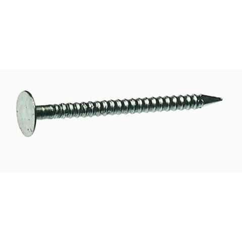 Fas-n-Rite 1-lb 12.5-Gauge 1.5-in Electro-Galvanized Ring Drywall Nails # 69187 -