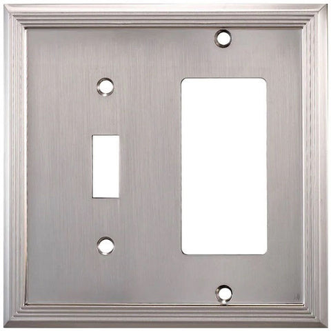 Satin nickel finish