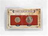 American Coin Treasure First Year of Issue 1938 Nickel & 1979 Dollar -