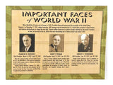 US Mint Important Faces of World War II Dollar and Stamp Collection -
