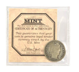 First Commemorative Mint Denver Barber Dime 1892 to 1916 -