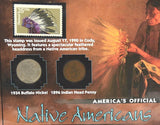U.S. Mint America's Official Tribute To Native Americans Stamp and Coin Set -