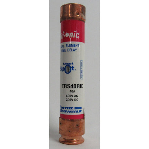 Ferraz Shawmut Trionic TRS40RID 40 AMP 600V TIME DELAY Fuses -