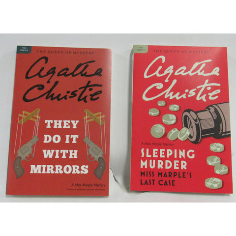 Sleeping Murder & They Do It with Mirrors by Agatha Christie - Paperback -