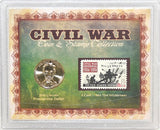 American Coin Treasure Civil War Coin & Stamp Collection -