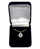 Lot of 100 Pieces of Women's Tanzanite Oval Pendant & Necklace -