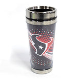NFL Houston Texans Insulated Stainless Steel Coffee Tumbler 16 oz. -