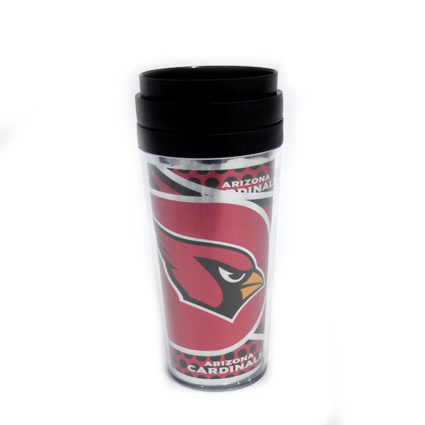 NFL Arizona Cardinals Insulated Coffee Tumbler 16 oz. -