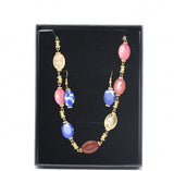 Lot of 96 Sets Women's Beaded Collar Necklace & Earrings -