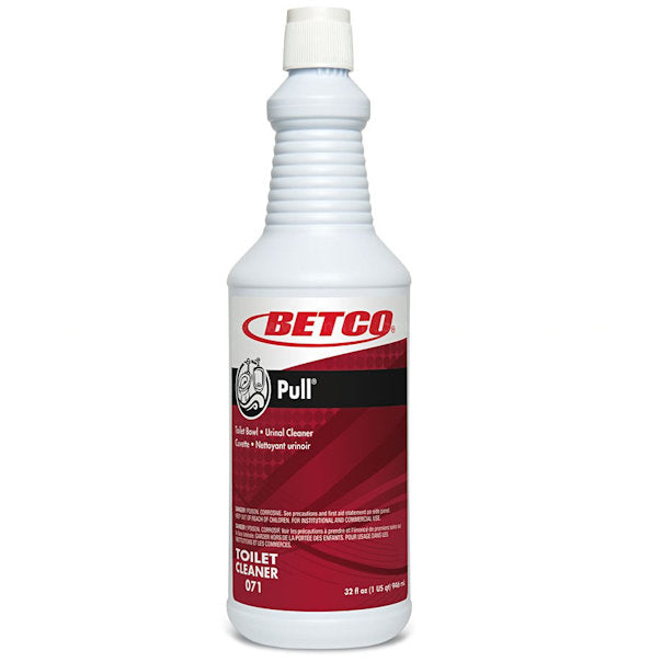 Betco Pull Heavy Duty Toilet Bowl Cleaner 07112-00, 1 Quart, Case of 12 -