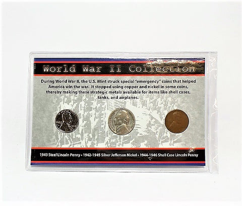 First Commemorative Mint World War II Collection Set -