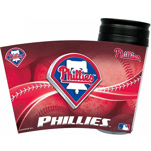 MLB Philadelphia Phillies 16 oz Insulated Travel Tumbler -