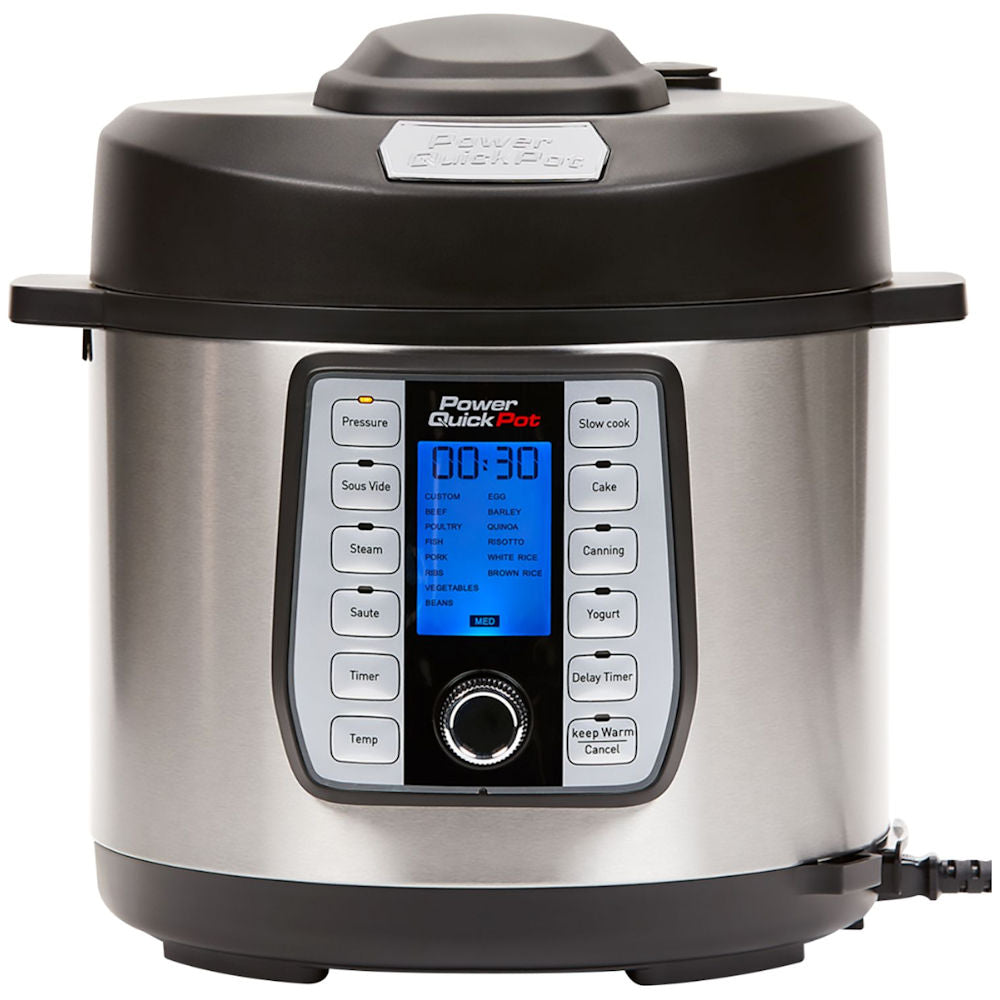 Power Quick Pot 8-in-1 6 Quart 1200W One-Touch Multi Cooker