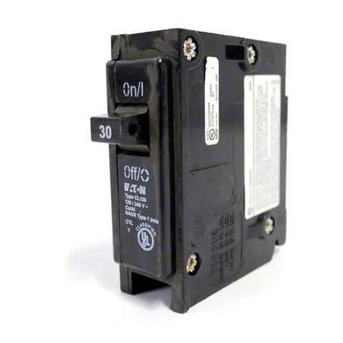 Cutler Hammer CL130 Circuit Breaker 1 Inch 30 Amp 120/240V -