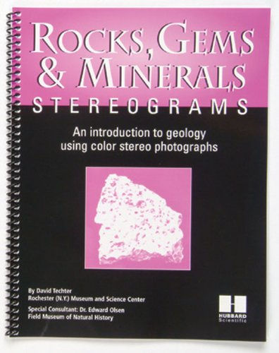 Hubbard Scientific Rocks, Minerals and Gems Stereo Book -