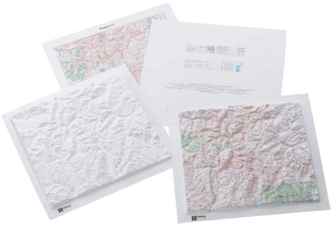 Hubbard Scientific Topographic Map Reading Kit -