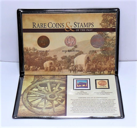 Rare Coins and Stamps of the Past Collection (5-Piece) -