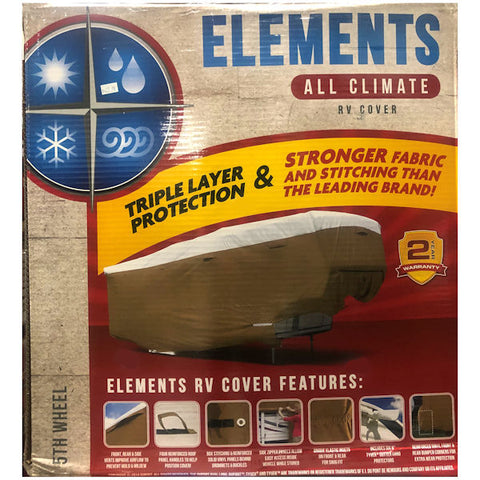 Elements Premium All-Climate Tyvek RV Cover 5th Wheel  Up To 23' -