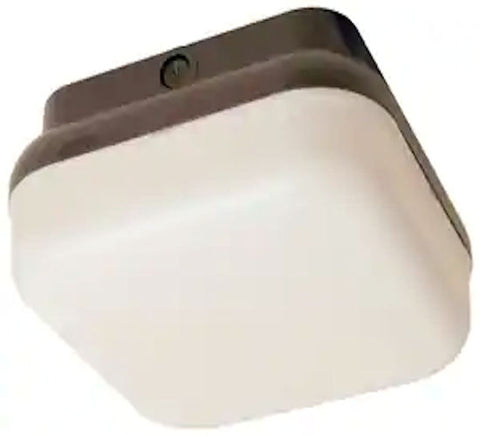 Liteco L7361650 14W Outdoor LED Ceiling Mount Fixture in Black -