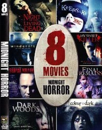 8 Movies Midnight Horror DVD -
