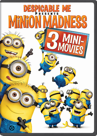 Despicable Me Presents MINION MADNESS DVD (3 Mini-Movies) -