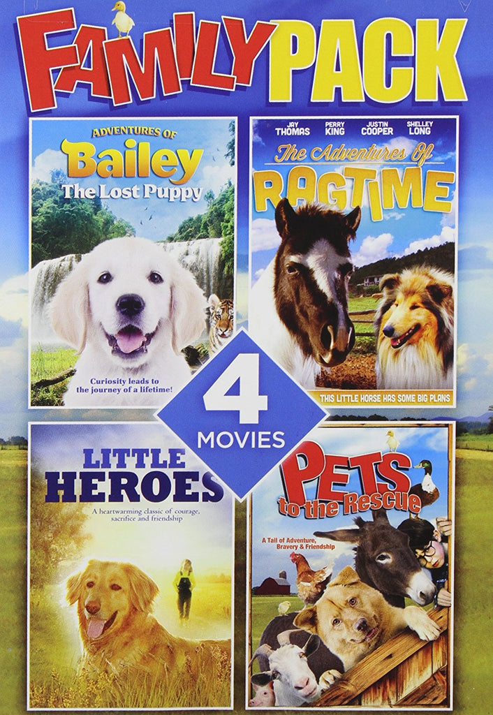 Family Pack 4 Movies DVD -