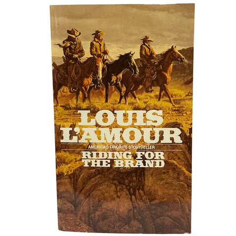 Riding for the Brand by Louis L'Amour Paperback -