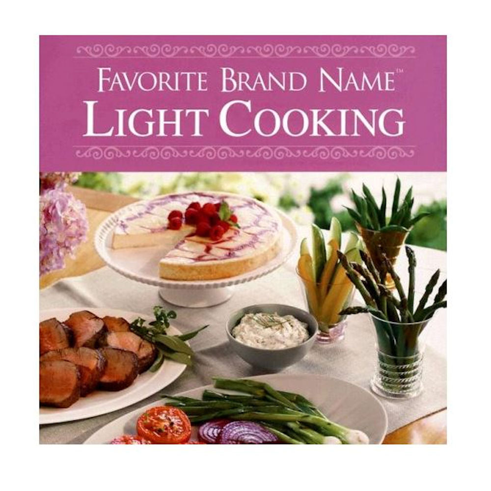 Favorite Brand Name Light Cooking Cookbook - Hardcover -