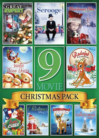 9-Movie Christmas Pack DVD Jill Whelan, Kevin Sizemore, Jose Elias Moreno -