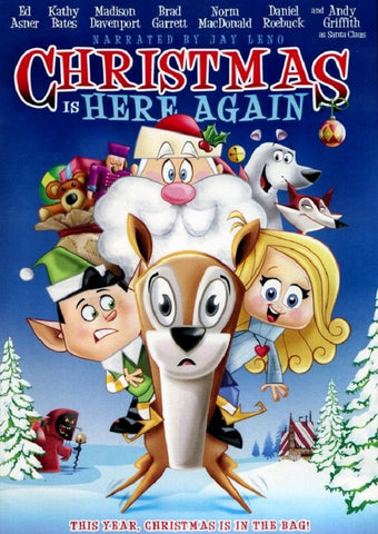 Christmas Is Here Again DVD Ed Asner -