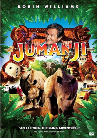 Jumanji DVD Robin Williams -